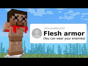 I Coded Your Terrible Armor Ideas Into Minecraft...