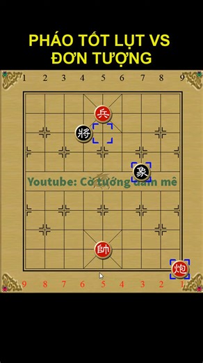 Pháo Hết Ngòi Nên Xin Hòa Chăng Pháo Tốt Lụt vs Đơn Tượng | Craftee