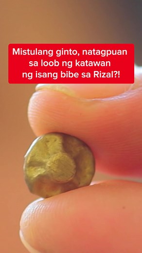 Ginto sa Bibe: Natagpuan sa Rizal!