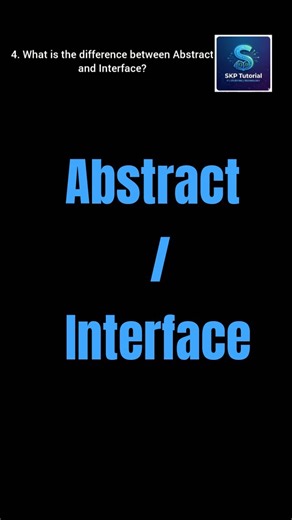 #Difference between Abstract and Interface in java #interview #question
