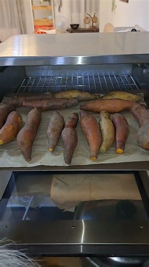 在家實現「地瓜自由」！烤箱一開，全家都是便利商店的香味 🍠✨#美食