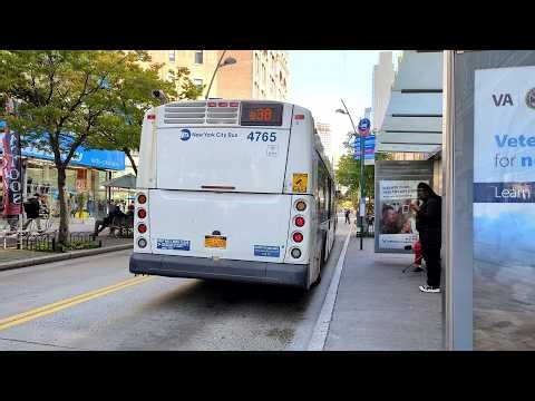 MTA New York City Bus 2013 New Flyer "Xcelsior" XD60 4765 On The B38
