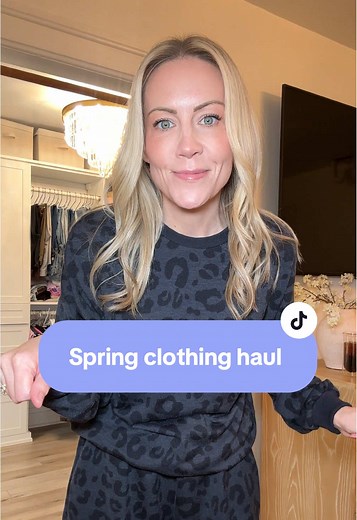 Spring clothing haul! #tiktokshophaul #springclothes #springclothinghaul #clothes #clothing