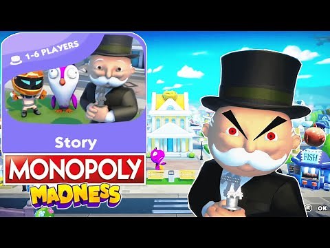 Monopoly Madness Full Playthrough / Nintendo Switch Gameplay / Longplay / No Commentary