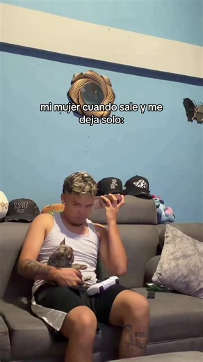 La reacción de mi mujer al salir sola