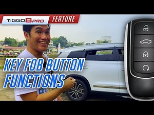 Key Fob Button Functions (Chery Tiggo 8 Pro 1.6T 2022)