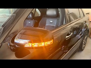 How To Replace Mirror Turn Signal Light On W211 Mercedes Benz E63 AMG (2007-2009)