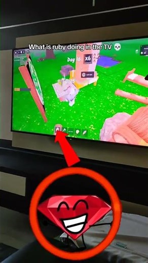 what is ruby doing in the tv 💀 | #bfdi #tpot #bfb #meme #tuff #foryou