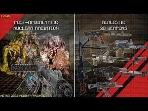 METRO 2033 Nuclear Apocalypse 3D Guns Addon Showcase in Minecraft 1.26.0+ | Creator Crafter321