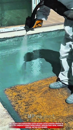 Innovative Polyurea Spray Waterproofing System : Best Seamless Surface Protection