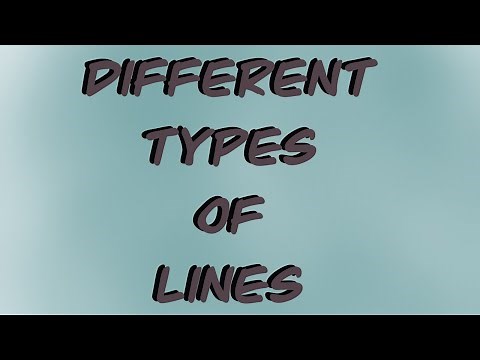 How to draw different types of lines for art