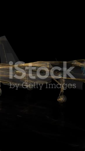 Jaw-dropping a shark-shaped aeroplane slices