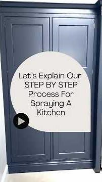 Kitchen Spray Series - Steps 1 & 2: How to Prep a Kitchen for Spraying | Pro Tips from On-Site