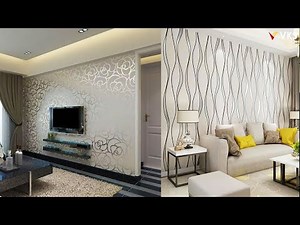 Modern Wallpaper Interior Design Decor Ideas for Home | Living Room Wall Decor Ideas | 3D Wallpaper