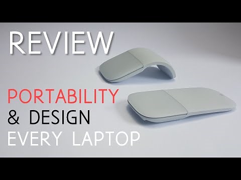 Surface Arc Mouse Review - Portability & Design for every Laptop