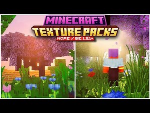 ​3 AMAZING Texture Packs for Bedrock Edition 1.21 | MCPE