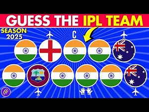 Guess the IPL Team by Player Flags & Batting Order! | IPL 2025 | IPL Quiz