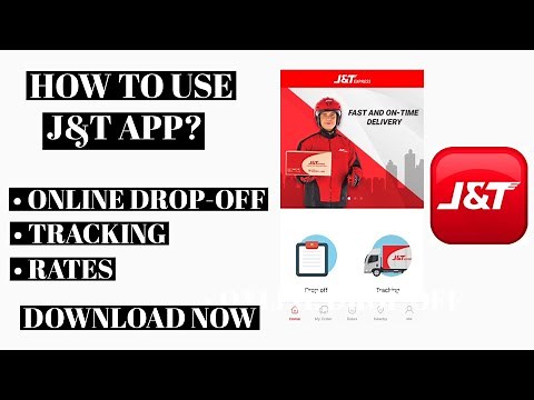 j&t express 🚚: how to use j&t app | book online drop-off
