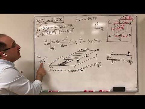 Undergrad Antennas Course - Lecture 22 - Microstrip Antennas Feed