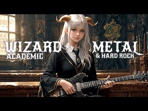 WIZARD METAL & ROCK MUSIC 🏰🎸Epic Hogwarts Vibes for Work Workout & Gaming 🔥