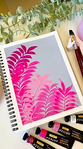 Here is a minimalist Leaf Pattern💕Hope you enjoy the videoSave and share if you would like to try it 🙌🏻😊#gouachepattern #patterndesign #patterndesigner #seamlesspattern #patternart #arttherapy #aestheticart #minimalistart #minimalism #artvideos #satisfyingart #trendingart #reelsindia | spicingcolours