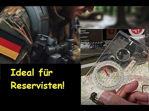 Military map compass with 64 lines for only 10 euros - ideal for Bundeswehr reservists (Video No. 3)