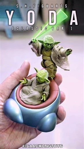 29K views · 594 reactions | [S.H.Figuarts] Master Yoda - Classic ver....