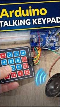 Arduino Talking Keypad with Speaker & SD Card