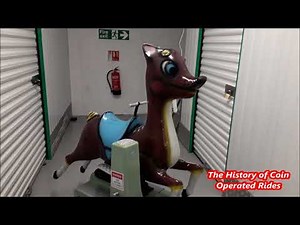 1960s RG Mitchell Coin Operated Deer Kiddie Ride - Danny Deer