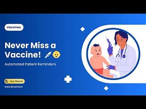 Smart Vaccination Management & Automated Patient Reminders | Dr.Carrot | Pediatrics