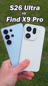 Samsung Galaxy S26 Ultra vs Oppo Find X9 Pro