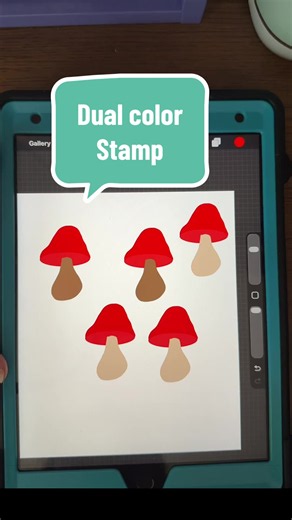 How to make a dual color stamp in procreate. In this procreate tutorial, I’m showing you how to turn a simple mushroom drawing into a dual color stamp brush that lets you create two colors with a single brushstroke.#ProcreateTutorial #ProcreateBrushes
