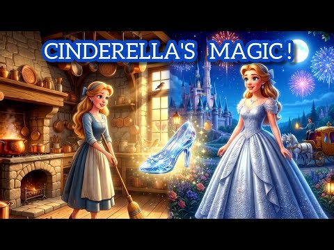 Cinderella | Magical Bedtime Story for Kids 👠✨ #animation #fairytales #moralstories