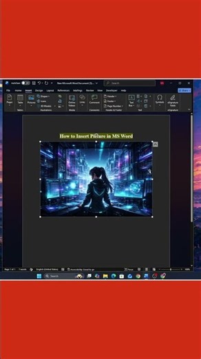 How to Insert a Picture in Microsoft Word | Add Images to Word Easily