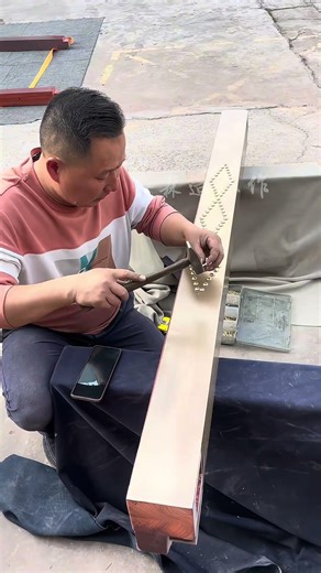 Solid Wood Door Threshold Upgrade | Copper Cladding for Beauty & Durability #viralvideo #woodendoor