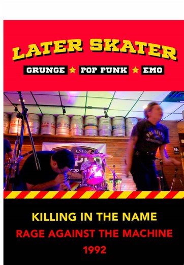 We kicked off our last show at Tapped Bar acoustically and ended it at the complete opposite end of the spectrum. Here’s everyone’s favorite Rage Against The Machine song. We’re back at Tapped on Valentine’s Day – come celebrate with us! @palacediner&tapped