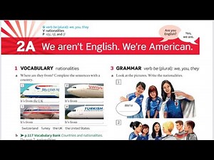 English File Beginner Student’s book 3rd edition 2A 1.48-1.57