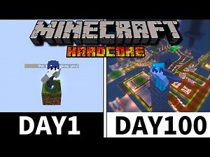 【マイクラ】たった1マスから100日間で、超大量のアイテムを無限化してみた。【ゆっくり実況/100days】