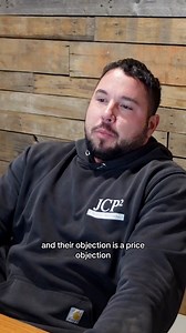 520K views · 6.2K reactions | Responding to price objections in the trades 路‍♂️ Answering a bunch of the questions y’all submitted in today’s video - just hit the channel. Find it in the comments 酪⁠⁠#bluecollarlife #dirtwork #priceobjection #salesadvice | John Seaman | Facebook