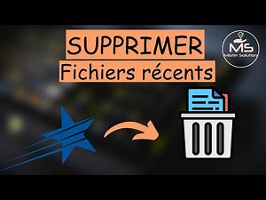 Effacer tous les fichiers récemment utilisés de l'accès rapide en un clic