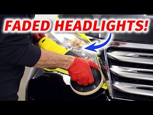 How to restore headlights WITHOUT using sandpaper! DIY friendly tutorial