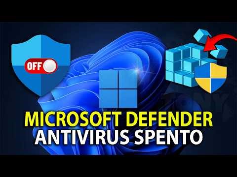 How to disable Microsoft Defender in the registry - TUTORIAL #2026 #defender