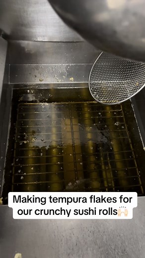 Crunchy Tempura Flakes Tutorial for Sushi Rolls