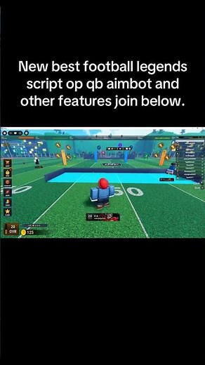 Is this a Hack or just the Best QB Build (FF2 Football Legends) 🎯 #roblox #footballfusion2 #gaming