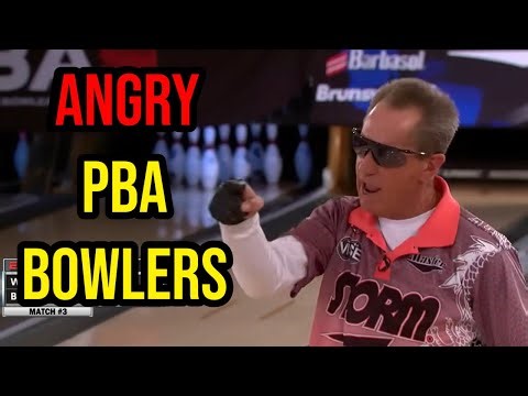 Bowlers getting ANGRY | Biggest PBA Outbursts