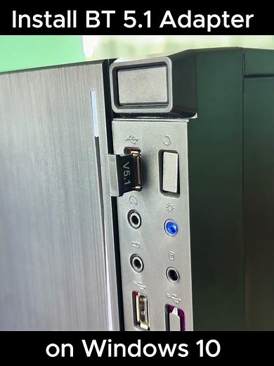 Install BT V5.1 Wireless Adapter