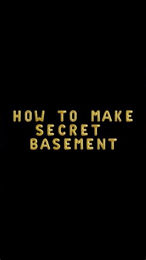 How to make Secret basement to hide/to keep secret things #minecraft #like #comment #subscribe