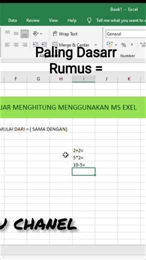 RUMUS PALING DASAR MICROSOFT EXCEL. berbagai ilmu walau kelihatan sepele #exel #rumusexel