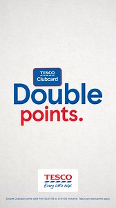 17K views · 37 reactions | Scan your Clubcard and double up on points while you shop this January.  That’s the Power to More. | Tesco Ireland | Facebook