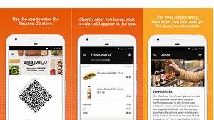 Amazon Go app released in the Google Play Store so you can shop in a futuristic store